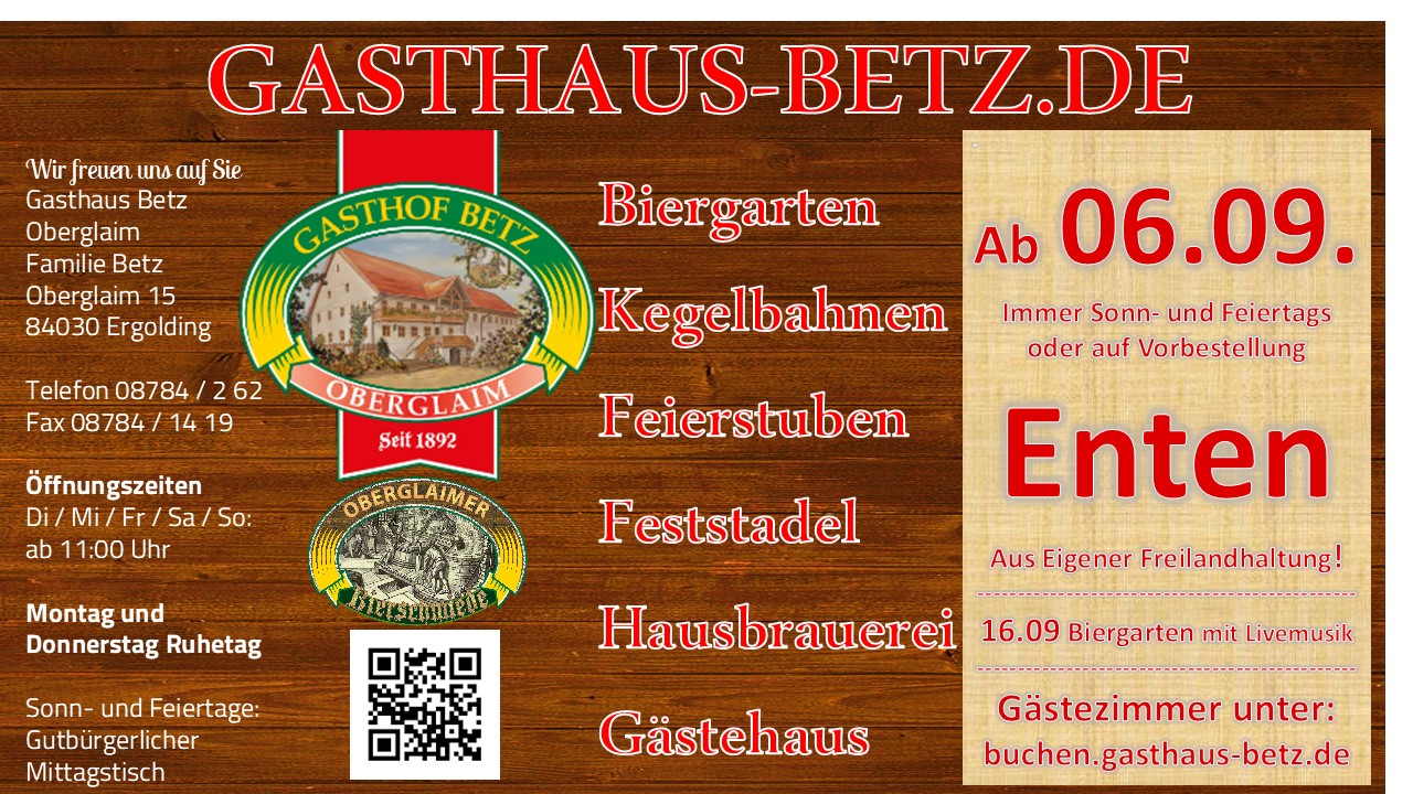 Veranstaltungshinweise