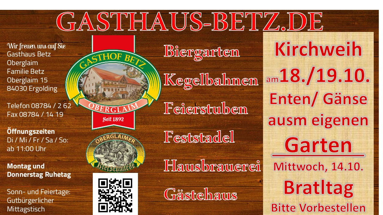 Veranstaltungshinweise